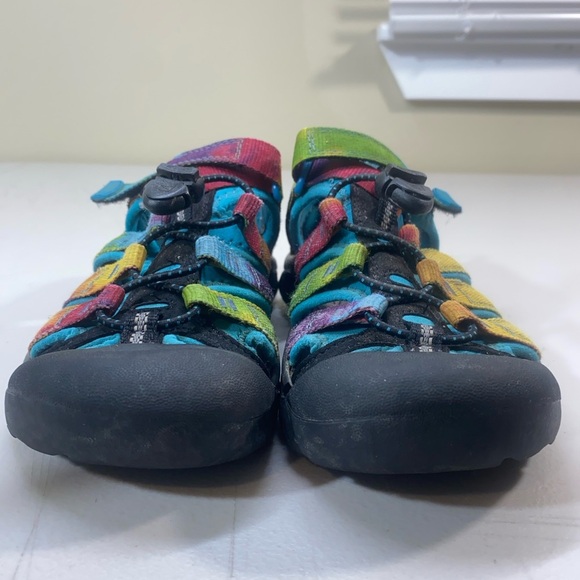 Keen Newport Retro Kids Sandals with Velcro Straps Size 2 - Picture 5 of 6
